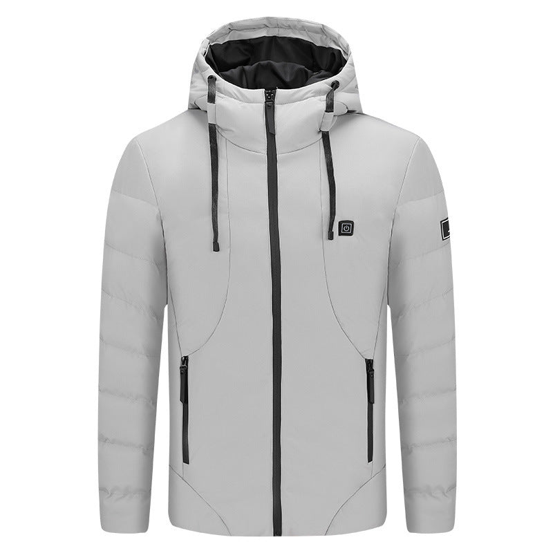 USB Rechargeable Heated Cotton Jacket for Unisex - Stylish & Functional Winter Wear