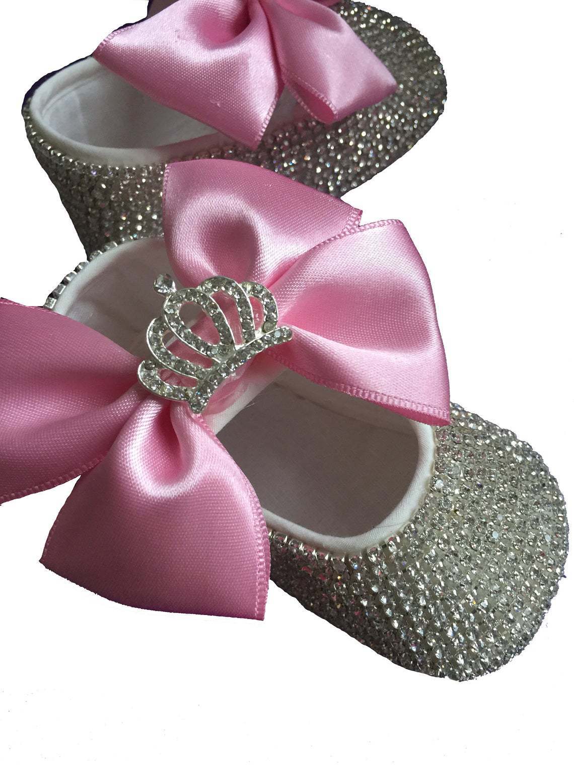 Fashion Rhinestone Shoes for Kids – Photography Props for Newborns & Special Occasions