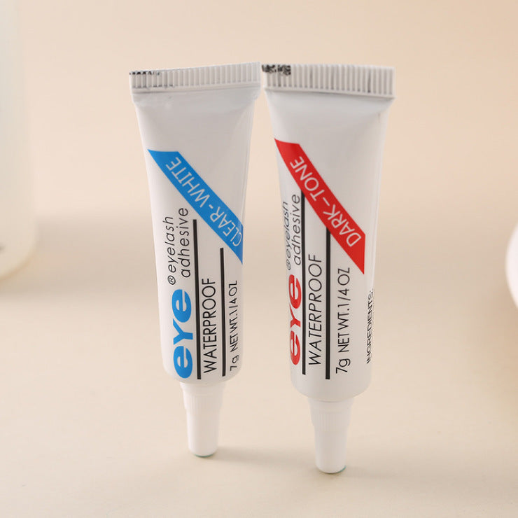 Dual-Purpose Transparent Colorless False Eyelash Glue – Strong Adhesion & Skin-Friendly