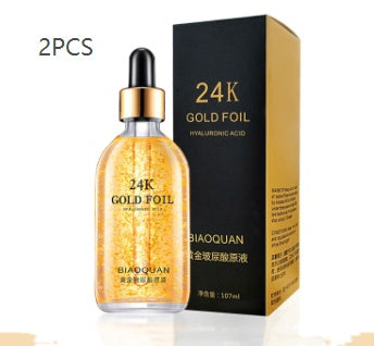 Firming and Lifting Skincare – Gold Liquid with Ginseng and Cordyceps