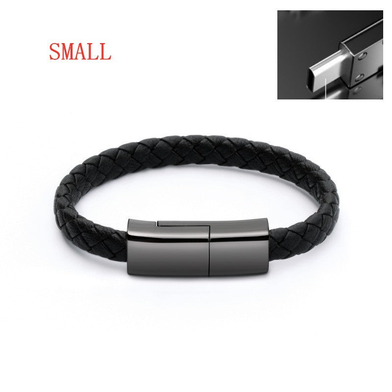 Creative Versatile Bracelet Charging Cable - USB, Micro USB, TYPE-C