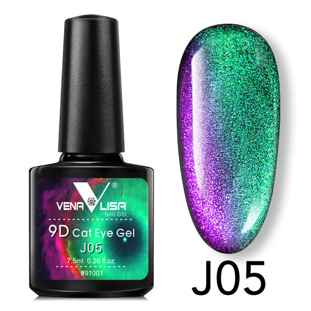 Venalisa 9D Gel Polish Cat Eye Magic – Galaxy Starry Magnetic Multicolor 5ml