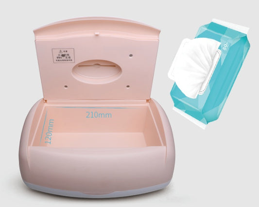 Baby Wet Wipe Warmer – High-Quality PP Material, Energy-Efficient, with Non-Slip Pads – Ideal for Gentle Baby Care