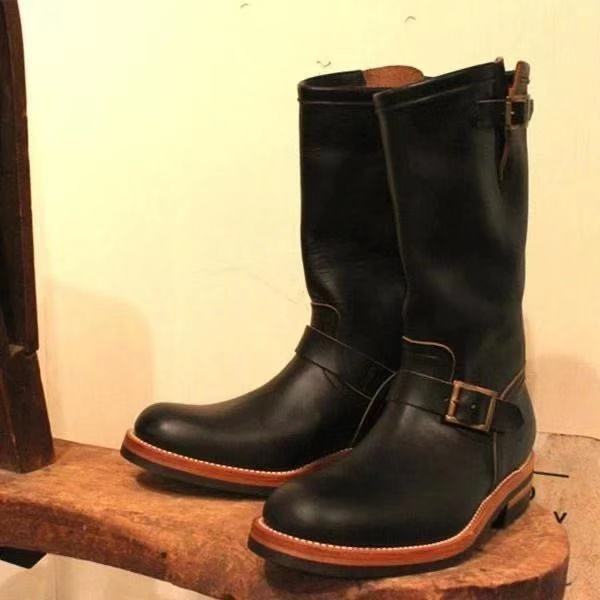 Flat Wedge Mid Tube All Match Men´s boots