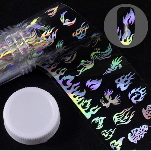 Premium Nail Stickers for Nail Art – 1 Meter Length, 4 cm Width, DIY Creative Designs