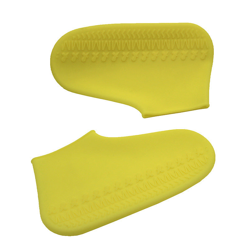 Non-Slip Thick Silicone Rain Shoe Covers – Waterproof & Eco-Friendly