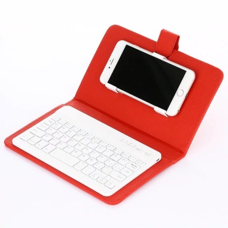 Universal Wireless Keyboard Case for Smartphones and Tablets - Bluetooth 3.0 Compatible