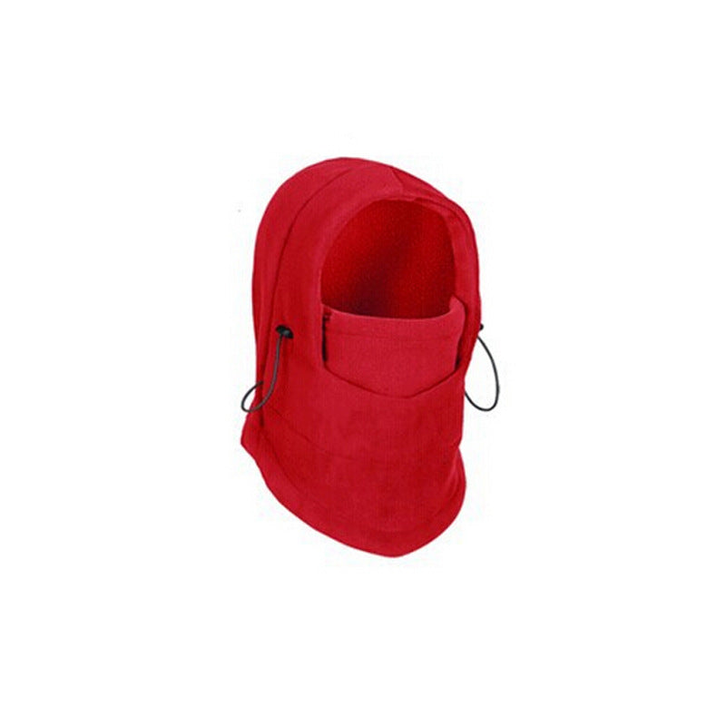 Unisex Winter Fleece Hat with Face Protection – Perfect for Cycling and Outdoor Activities