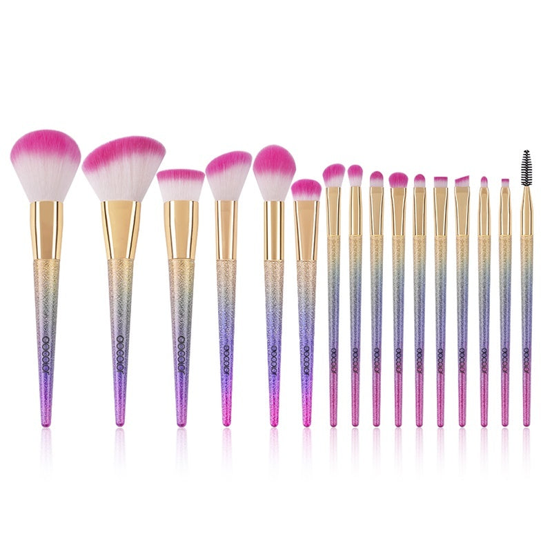 High-Quality Makeup Brush Set – Luxurious Handcrafted Brushes with Fine Fiber Bristles