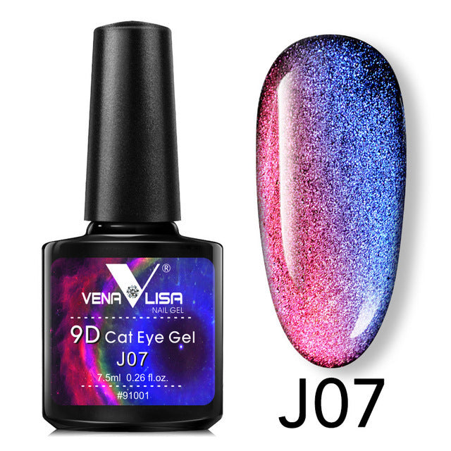 Venalisa 9D Gel Polish Cat Eye Magic – Galaxy Starry Magnetic Multicolor 5ml