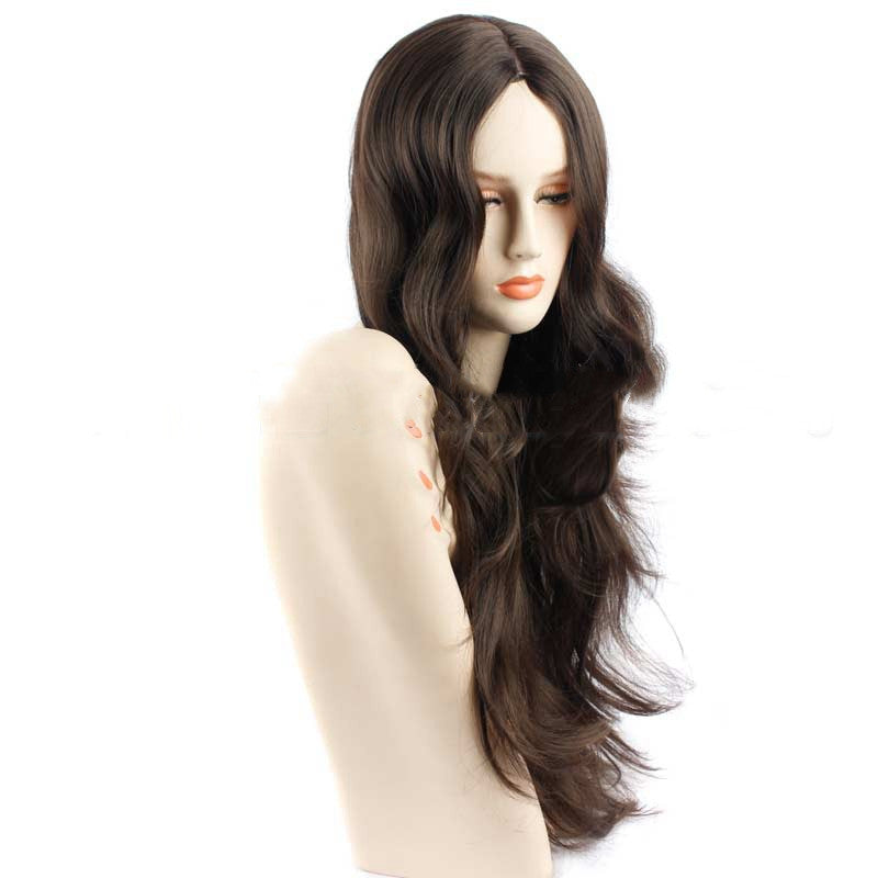 Premium 26-Inch Heat-Resistant Wig – Stylish European & American-Style, High-Quality Synthetic Fiber Wig