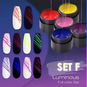 Luminous Nail Art Spider Nail Gel UV Nail Polish – Creative Nail Art