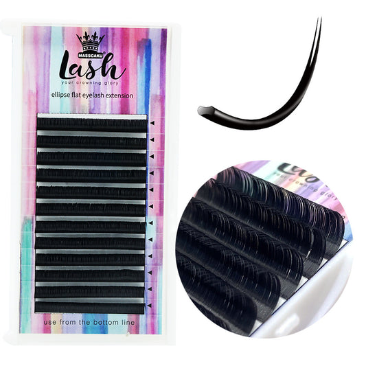 Double Flat Hair Soft & Natural Single Air False Eyelashes – High-Quality Voluminous Lashes for Every Occasion