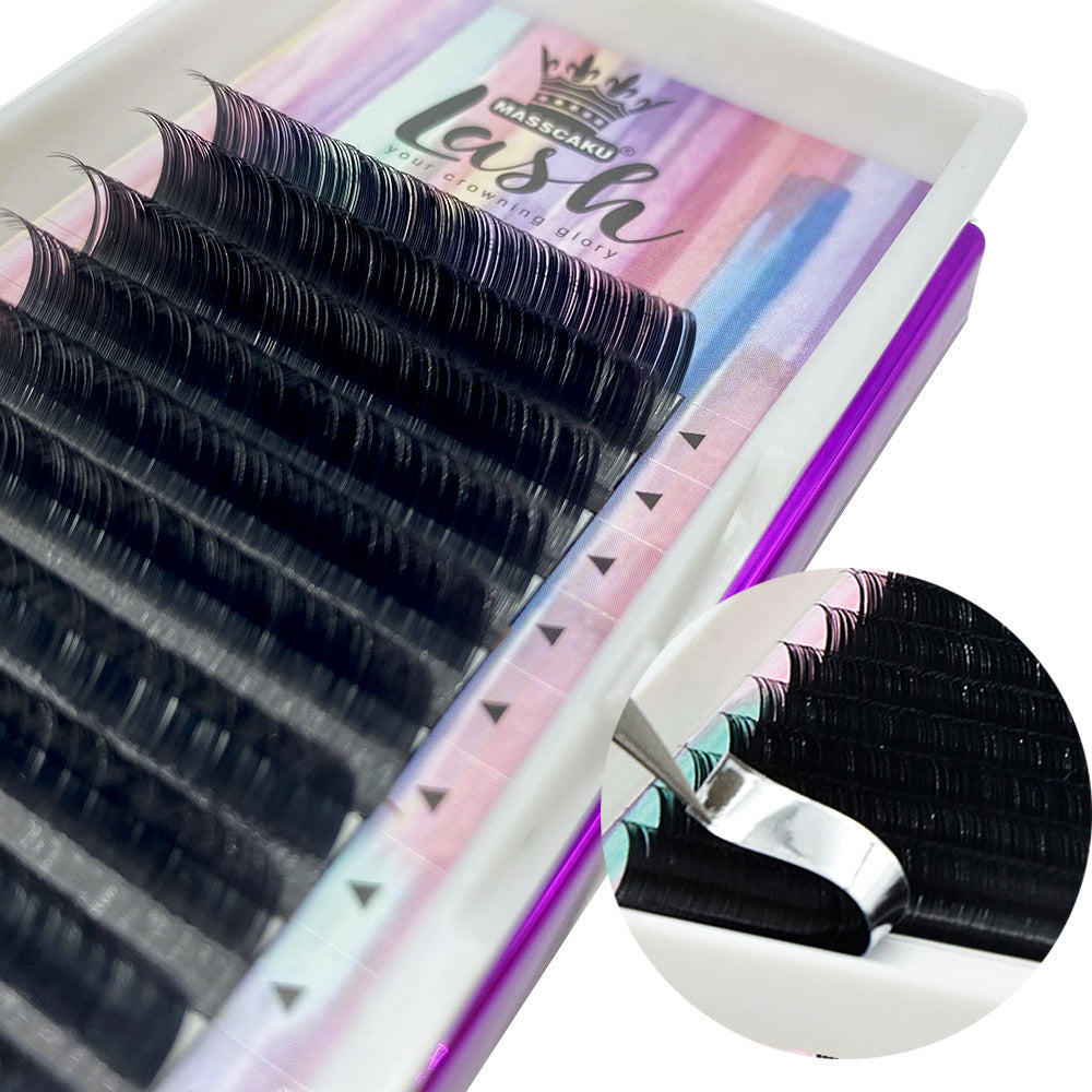 Double Flat Hair Soft & Natural Single Air False Eyelashes – High-Quality Voluminous Lashes for Every Occasion