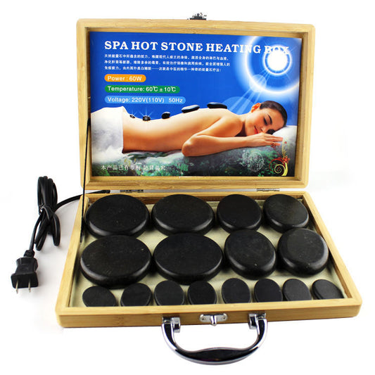 Energy Stone Massage Health Heating Tuina Volcanic Stone