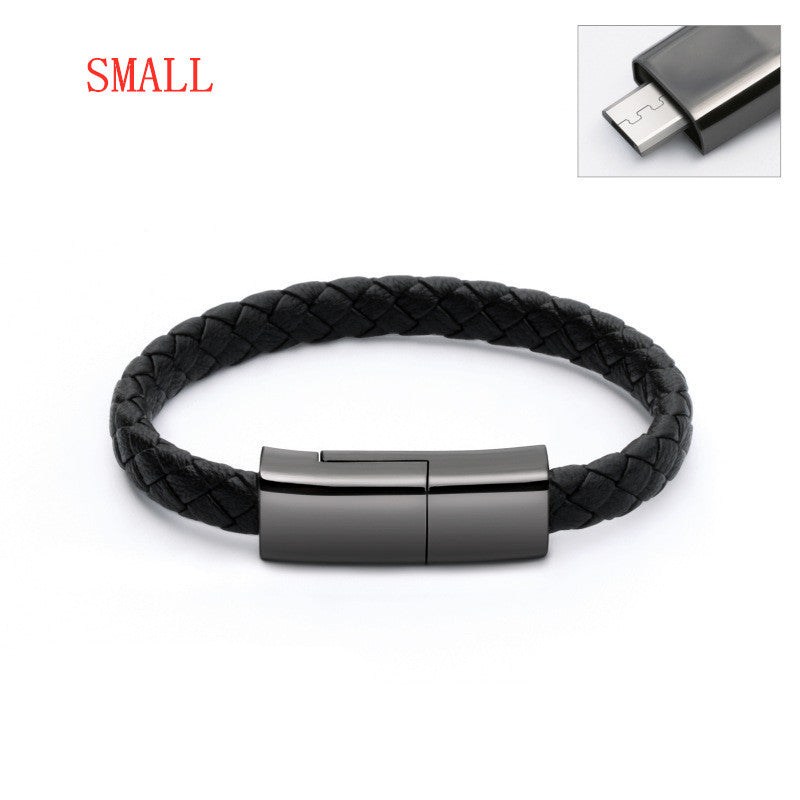 Creative Versatile Bracelet Charging Cable - USB, Micro USB, TYPE-C