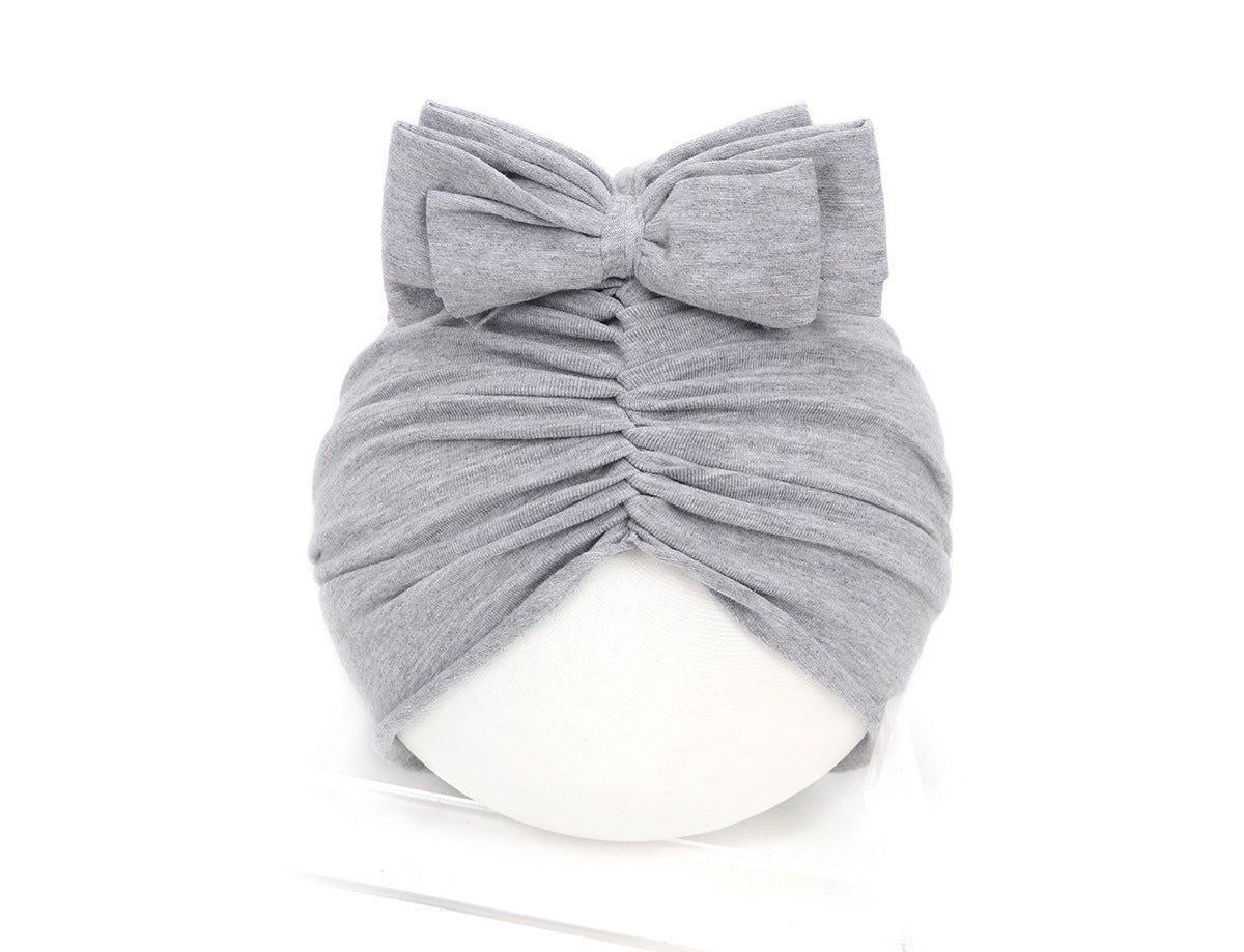 Stylish Baby Turban Hat for Newborns – Soft Knit Headwrap for Girls, Perfect for 0-28 Months