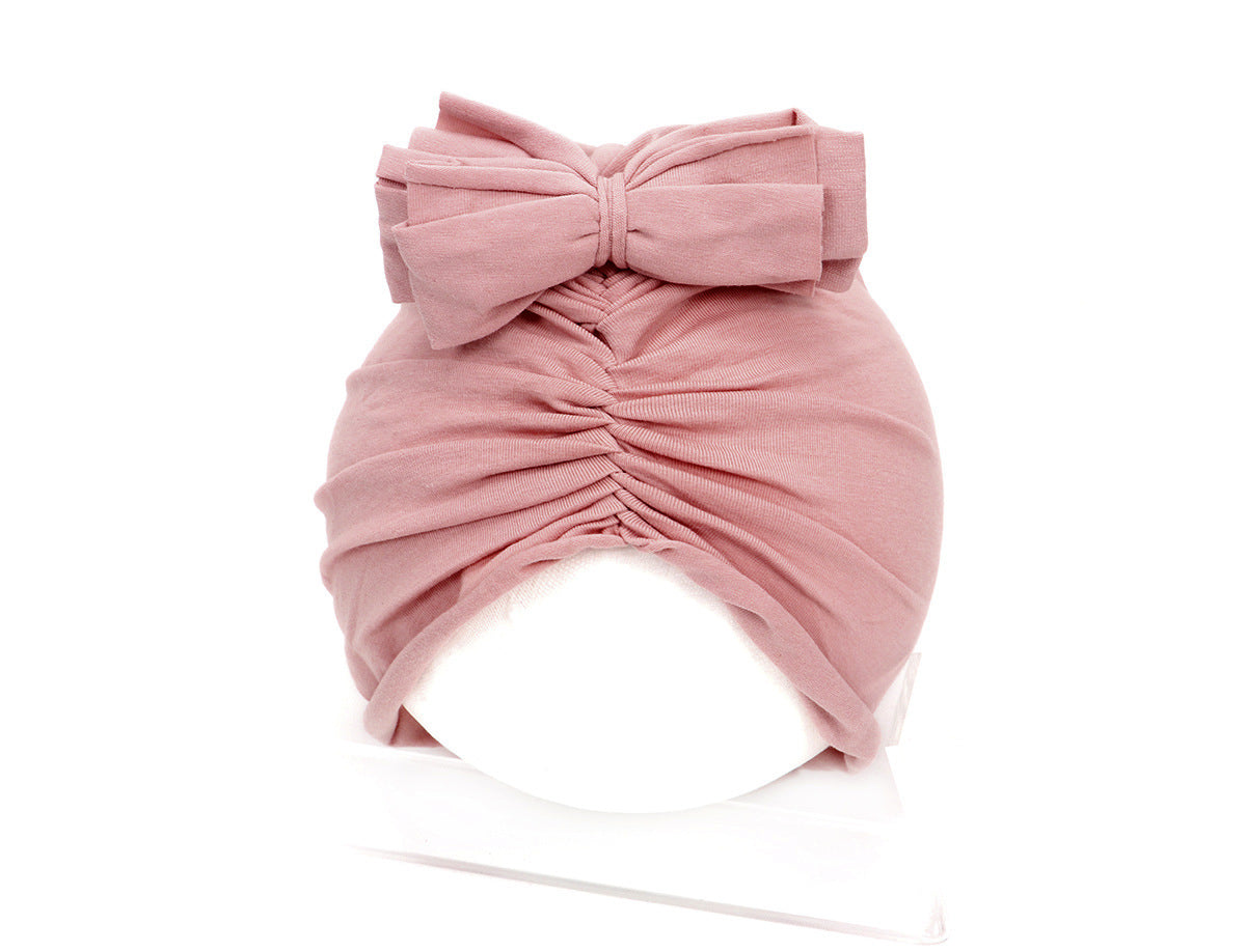 Stylish Baby Turban Hat for Newborns – Soft Knit Headwrap for Girls, Perfect for 0-28 Months