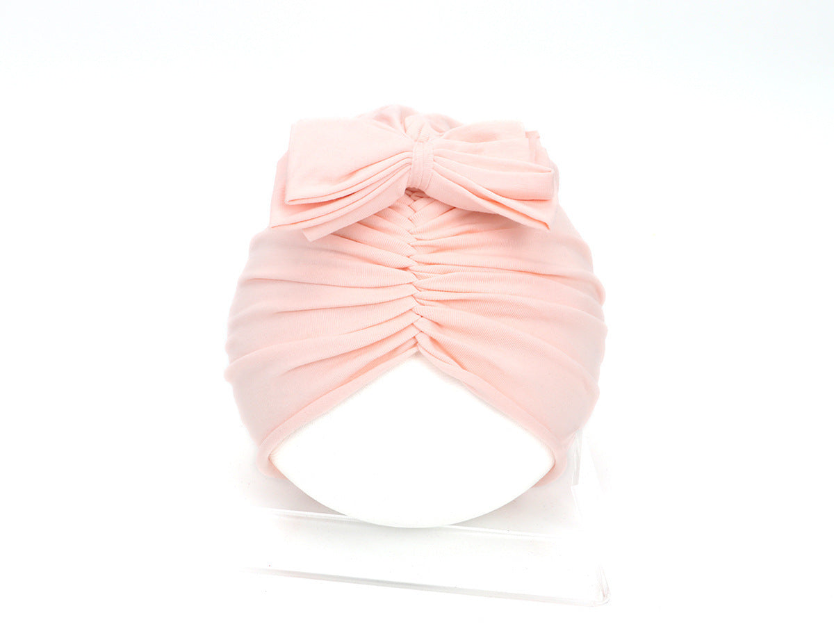 Stylish Baby Turban Hat for Newborns – Soft Knit Headwrap for Girls, Perfect for 0-28 Months