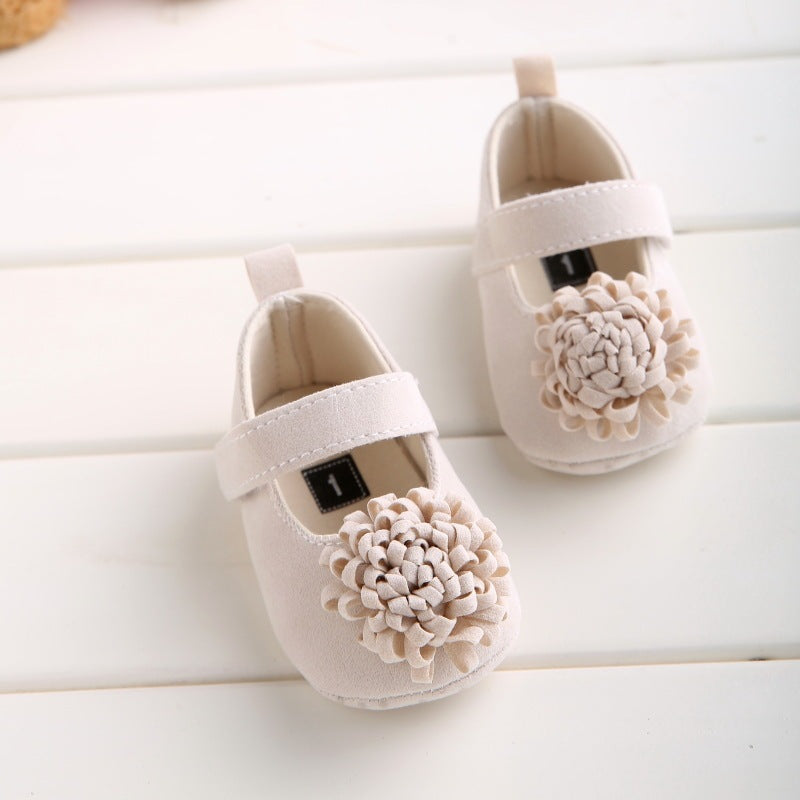 Soft Princess Toddler Shoes for Girls – Comfortable Baby Shoes with Floral Design