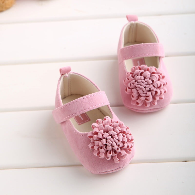 Soft Princess Toddler Shoes for Girls – Comfortable Baby Shoes with Floral Design