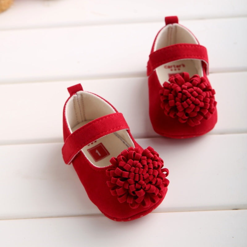 Soft Princess Toddler Shoes for Girls – Comfortable Baby Shoes with Floral Design