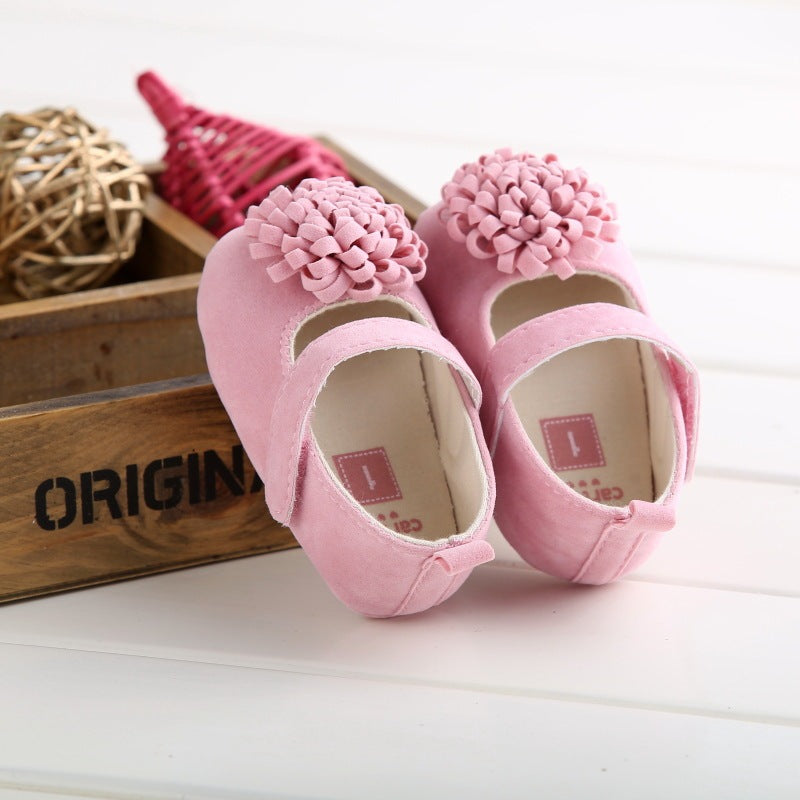 Soft Princess Toddler Shoes for Girls – Comfortable Baby Shoes with Floral Design