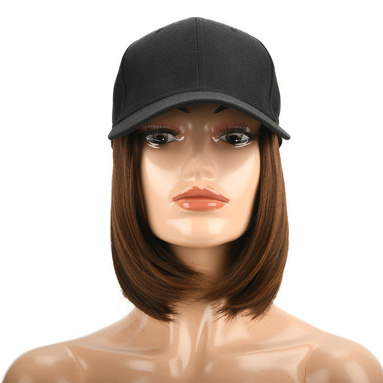 Wig Hat – Integrated Bob Wig