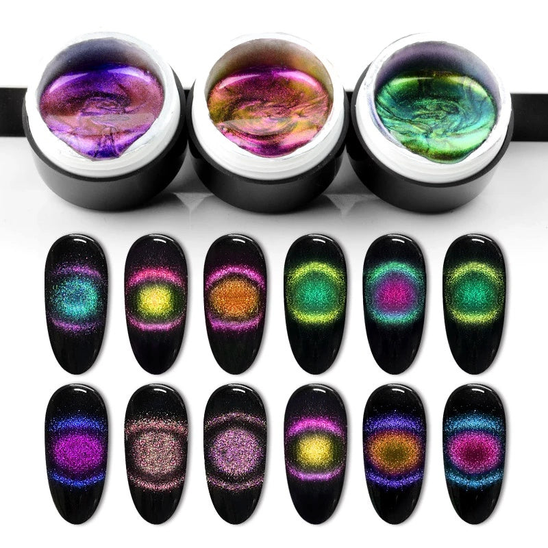 Venalisa 9D Gel Polish Cat Eye Magic – Galaxy Starry Magnetic Multicolor 5ml