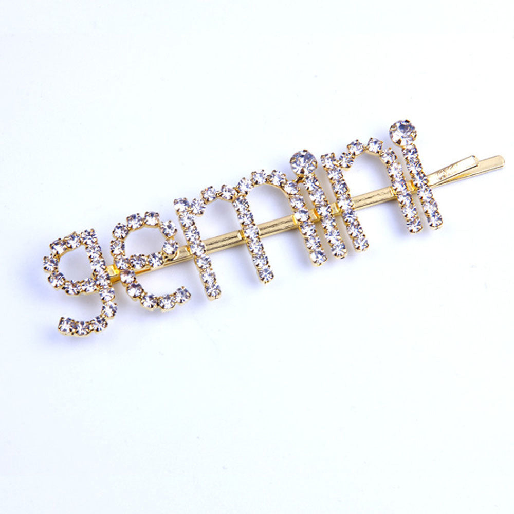 Constellation Word Clip - Personalized Hairpin