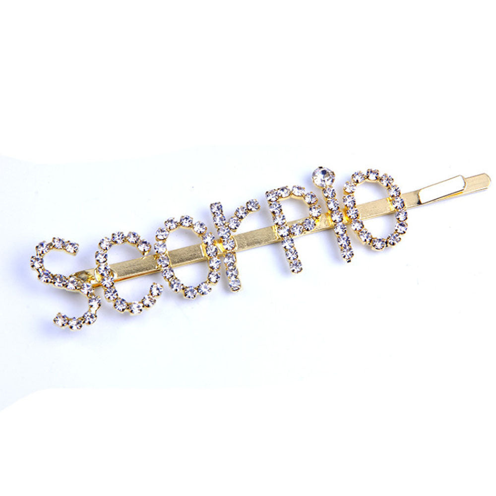 Constellation Word Clip - Personalized Hairpin