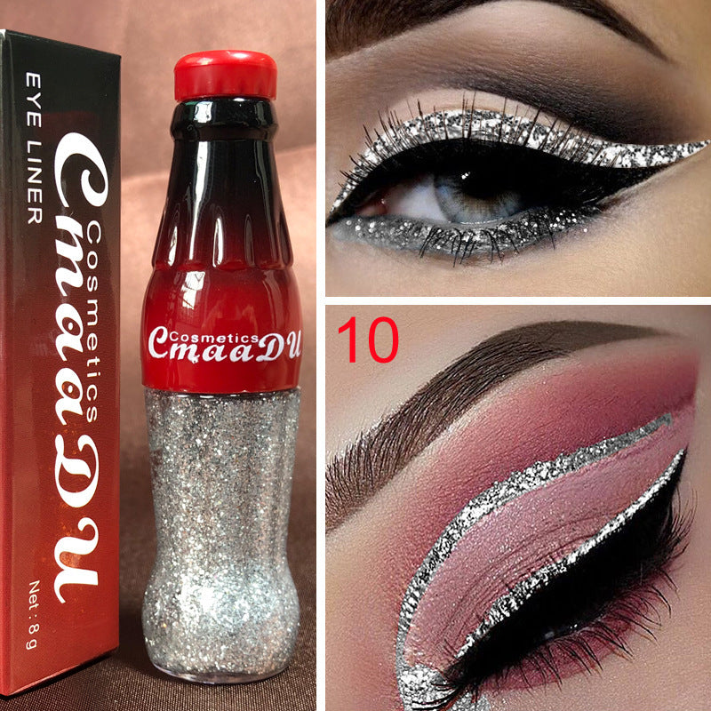 Colored Glitter Eyeliner – Waterproof & High Pigment