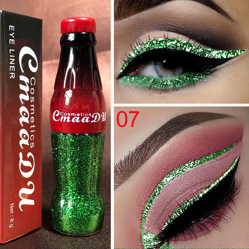 Colored Glitter Eyeliner – Waterproof & High Pigment