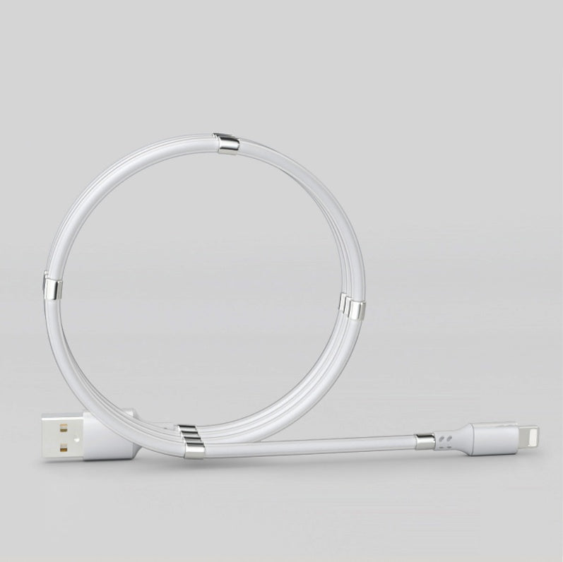 Magnetic Absorption Nano Data Cable for Apple Devices – Fast Charging & Reliable Data Transfer