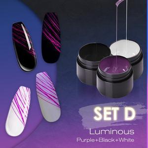 Luminous Nail Art Spider Nail Gel UV Nail Polish – Creative Nail Art