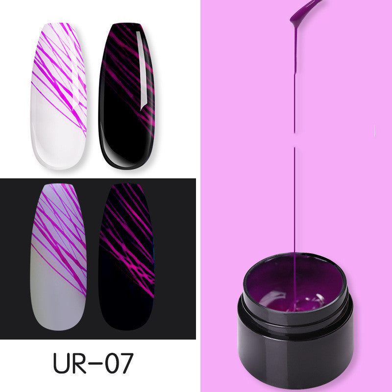 Luminous Nail Art Spider Nail Gel UV Nail Polish – Creative Nail Art