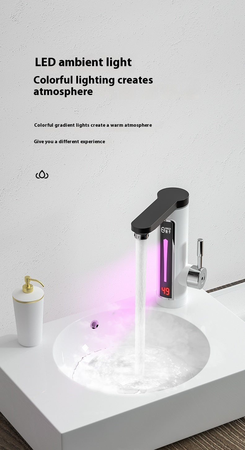 Instant Electric Faucet with Heating - Efficient Hot Water Solution for Kitchen & Bathroom