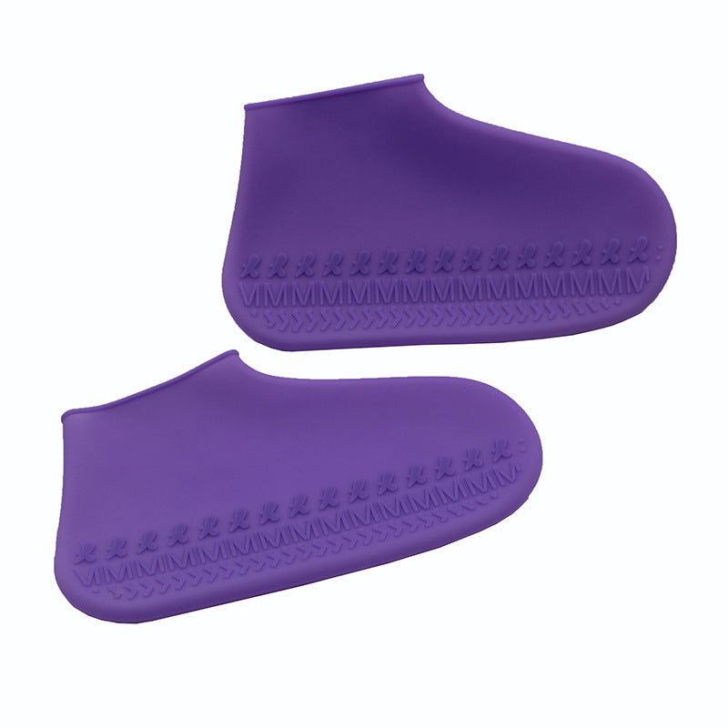 Non-Slip Thick Silicone Rain Shoe Covers – Waterproof & Eco-Friendly