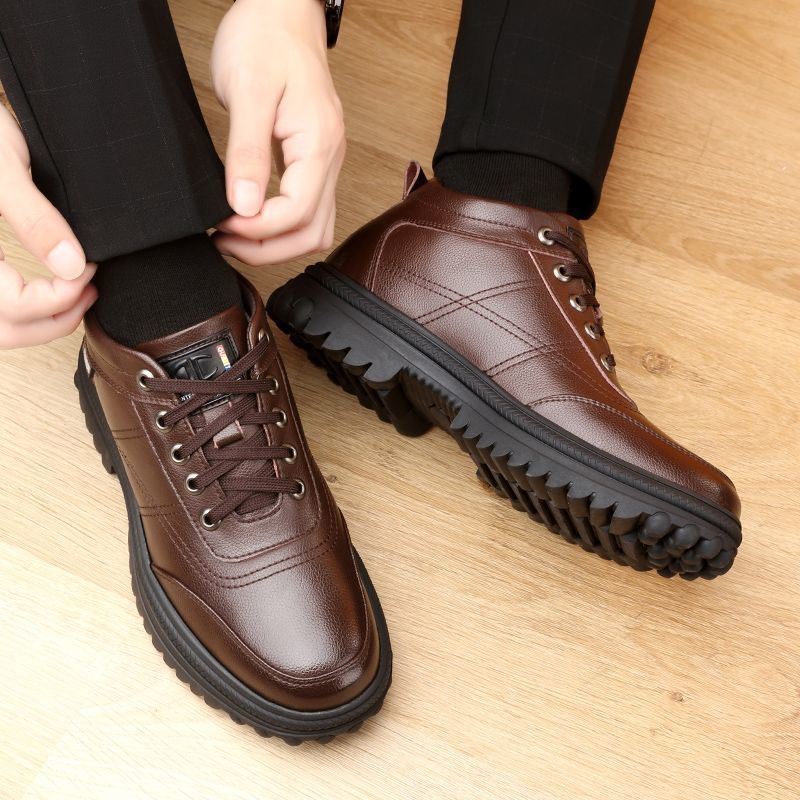 Winter Fleece lined Men´s Cotton Shoes