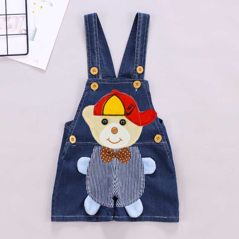 Stylish Summer Denim Overalls for Toddlers – Comfortable & Durable, Perfect for Boys & Girls (Ages 1-3)