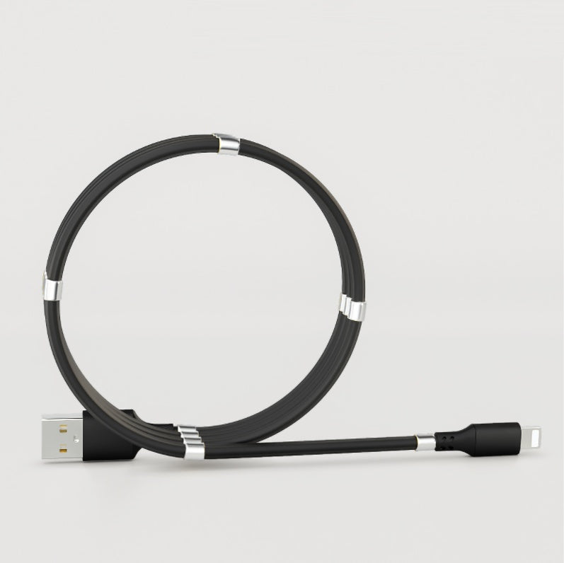 Magnetic Absorption Nano Data Cable for Apple Devices – Fast Charging & Reliable Data Transfer