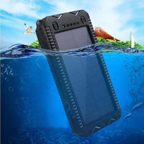 Solar Power Bank 15000 mAh – Rugged, Portable Charger for Outdoor Adventures