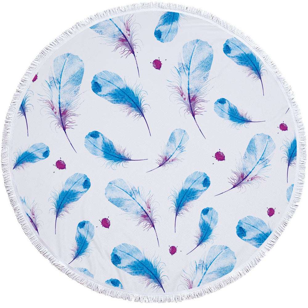 Round Printed Beach Towels – Soft, Stylish, and Perfect for the Beach