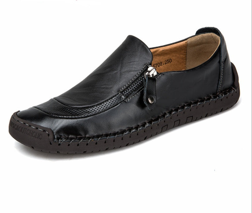 Handcrafted Leather Shoes-big sizes for men