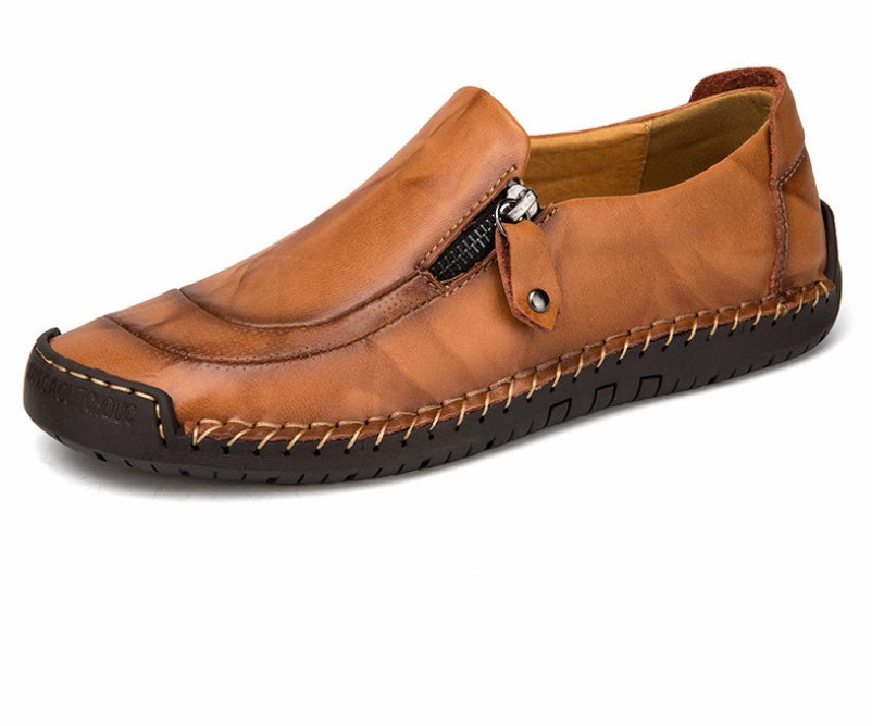 Handcrafted Leather Shoes-big sizes for men