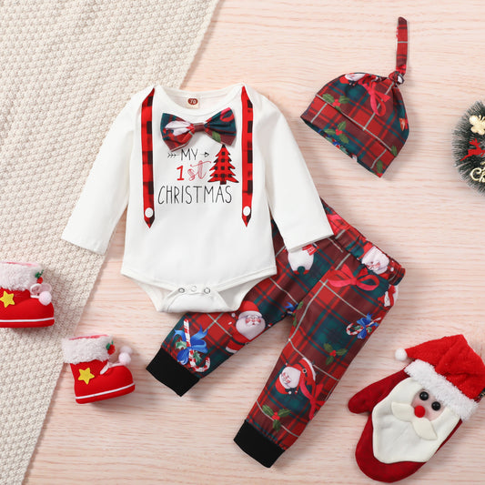 Infant Christmas Long-Sleeve Set – Cozy and Stylish Children’s Clothing