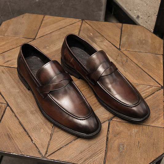 Casual Slip on British Leather Shoe