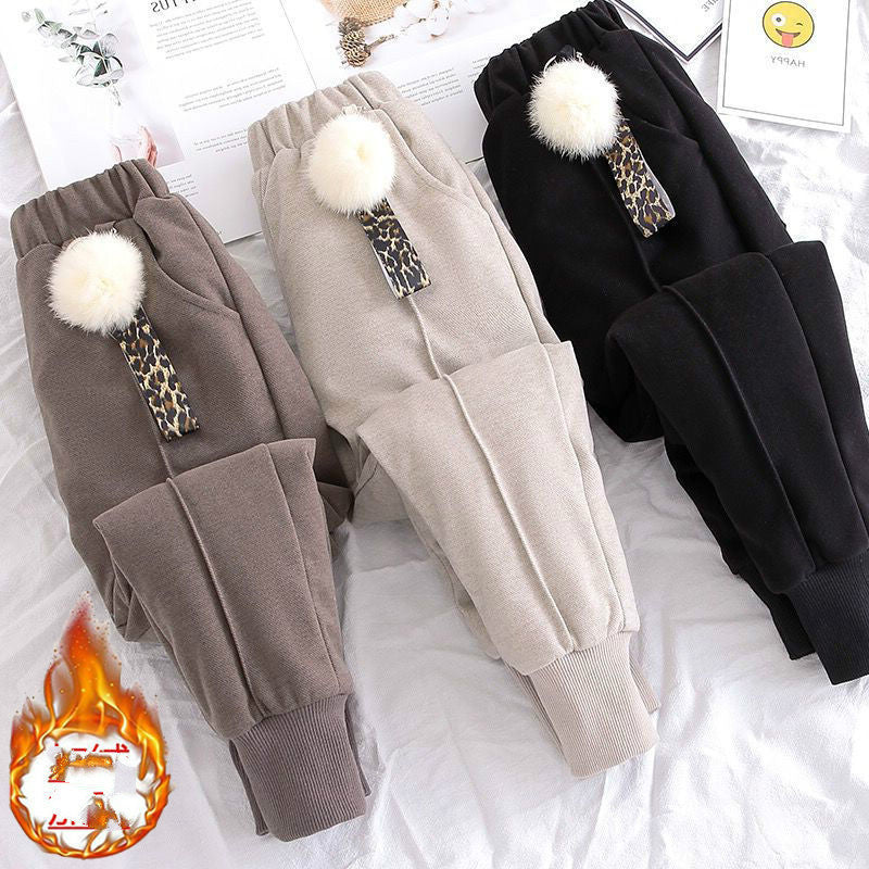 Larger Kids Cotton Woolen Cloth Pants – Comfortable and Warm Winter Pants