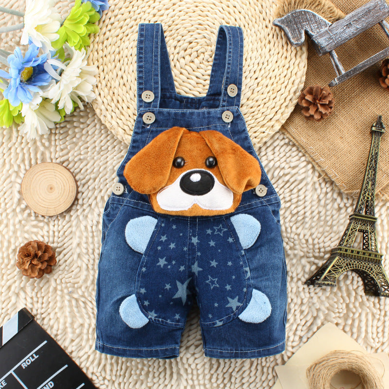 Stylish Summer Denim Overalls for Toddlers – Comfortable & Durable, Perfect for Boys & Girls (Ages 1-3)