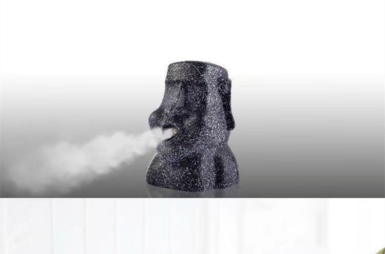 Elegant Portrait Stone USB Quiet Retro Humidifier – Ideal for Small Spaces